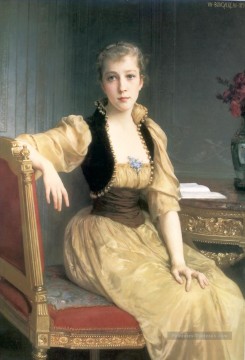  Lady Tableaux - Lady Maxwell 1890 réalisme William Adolphe Bouguereau